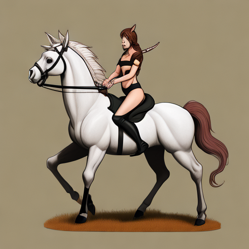 Stable Diffusion Centaur Render